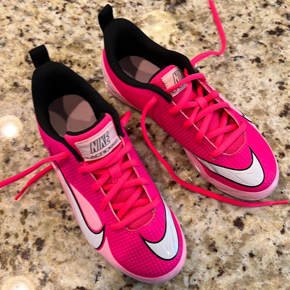 Nike kids lacrosse alpha 8 huarache cleats lacrosse football